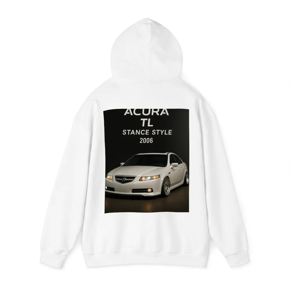 Acura TL Stance Style White Studio – Hoodies