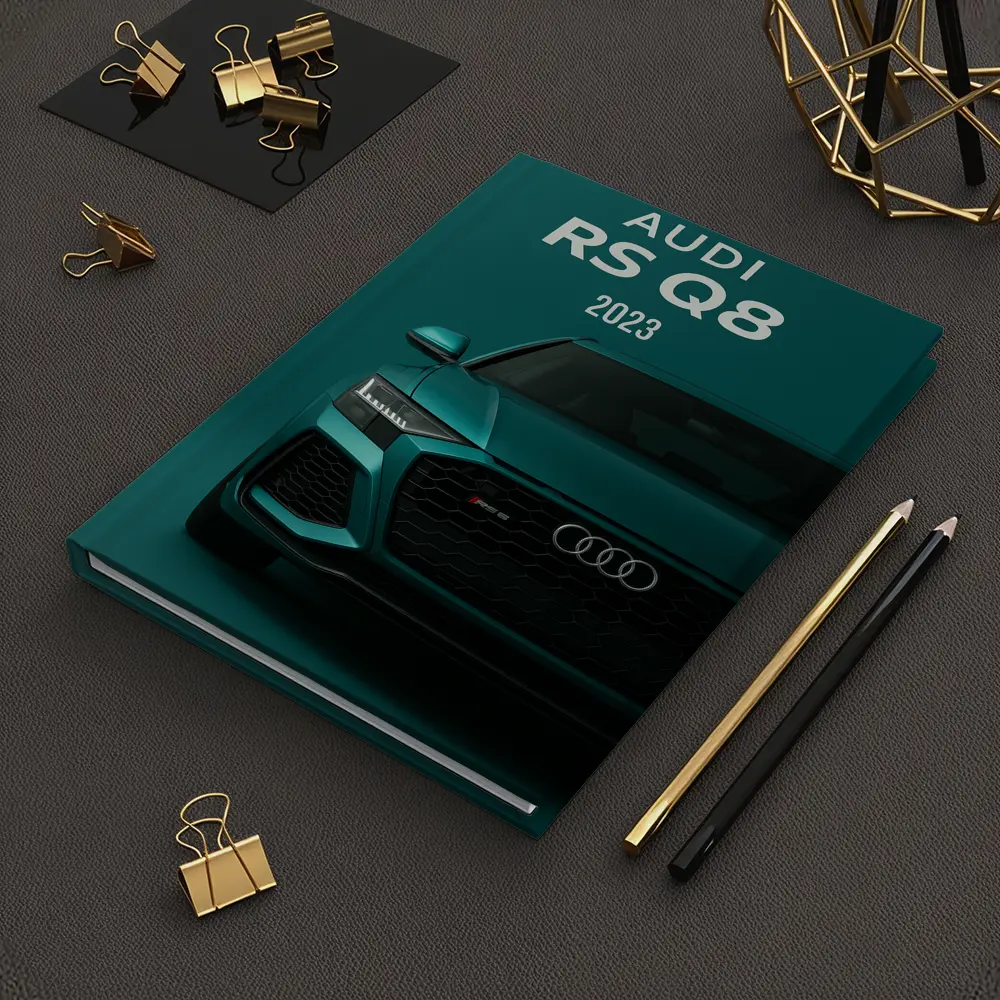 Audi RS Q8 2023 Teal Green Front – Notebooks