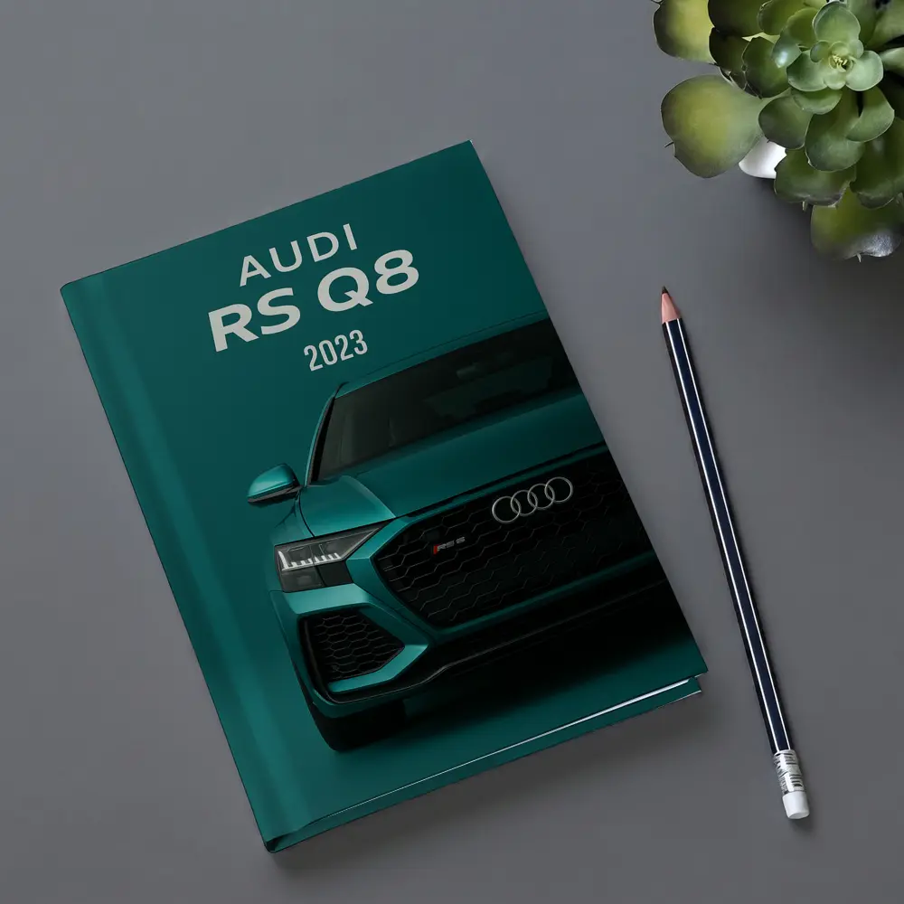 Audi RS Q8 2023 Teal Green Front – Notebooks