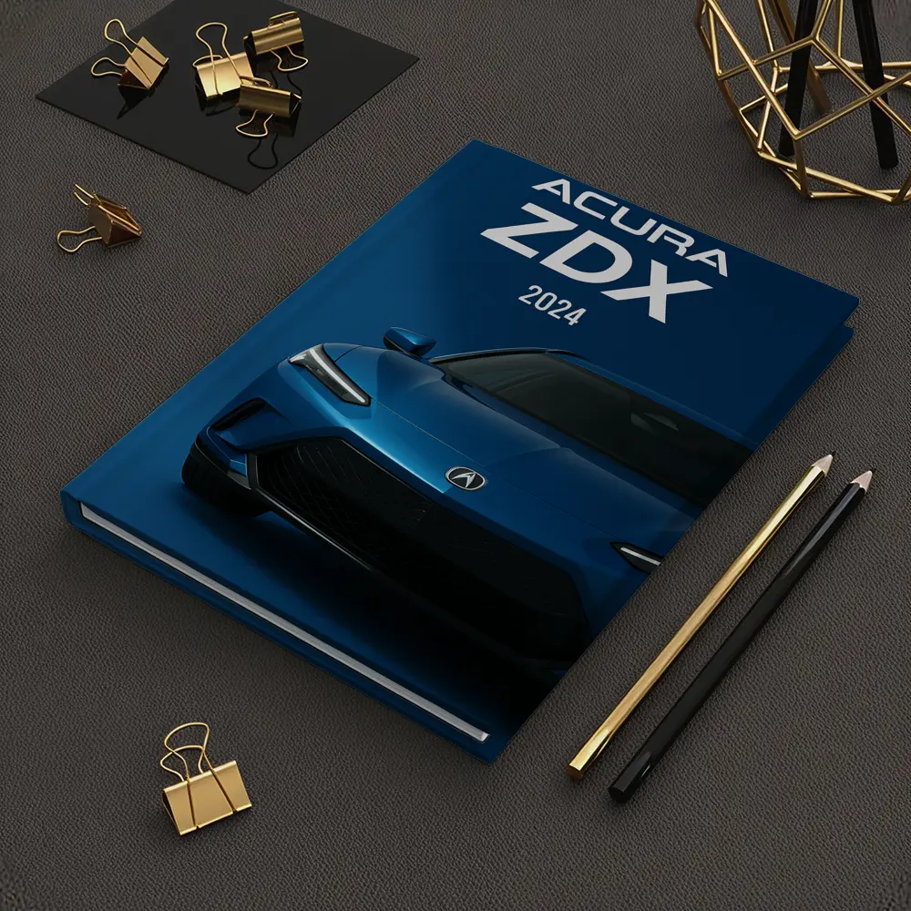 2024 Acura ZDX Blue Front View – Notebooks
