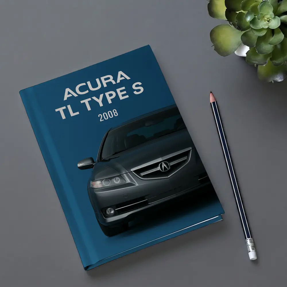 Acura TL Type S Blue Background – Notebooks