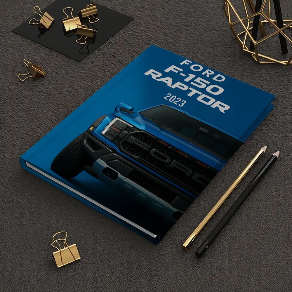 Ford F-150 Raptor 2023 Blue Front – Notebooks