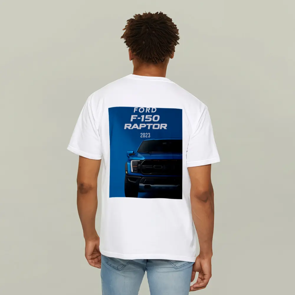 Ford F-150 Raptor 2023 Blue Front – T-Shirts