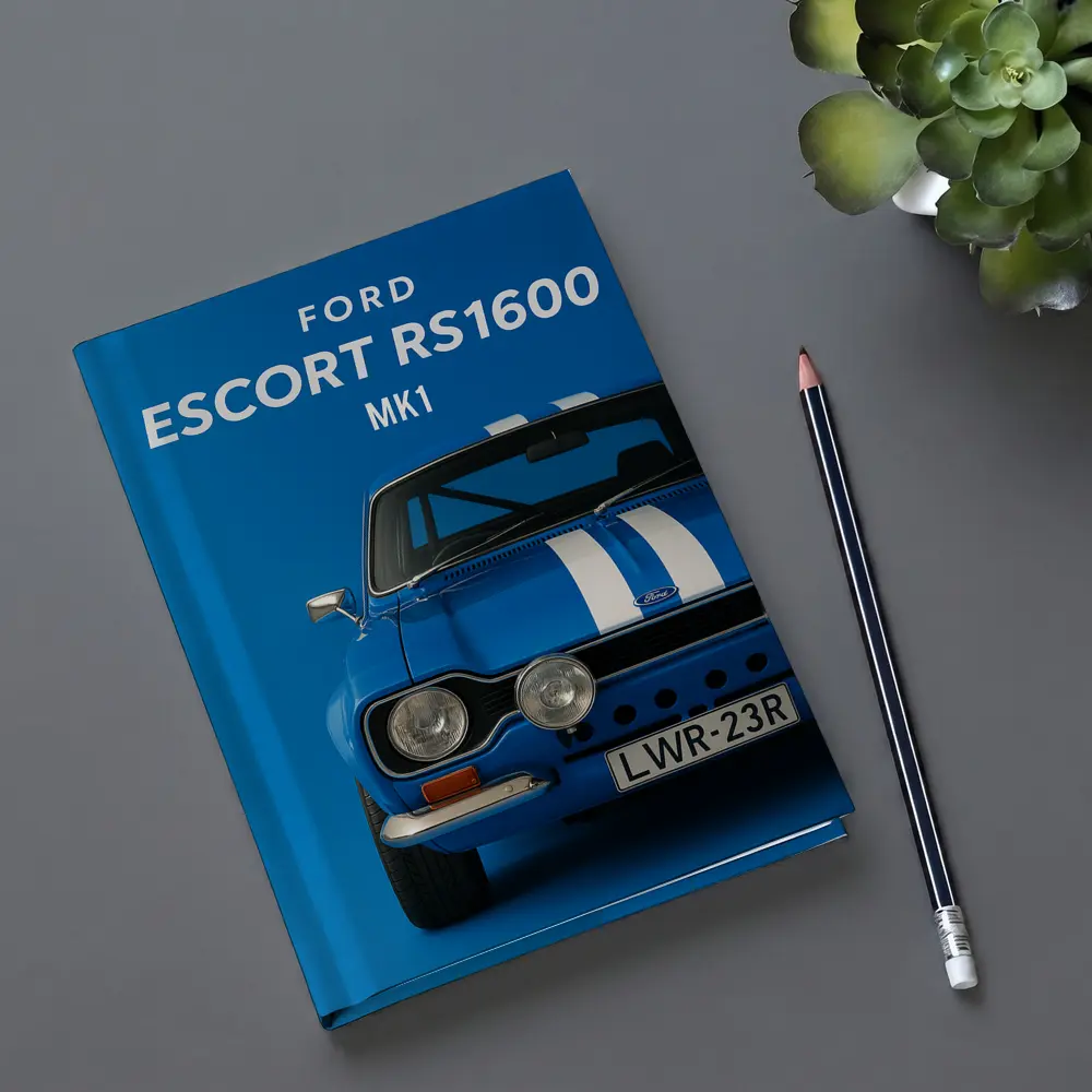 Ford Escort RS1600 MK1 Blue Art – Notebooks