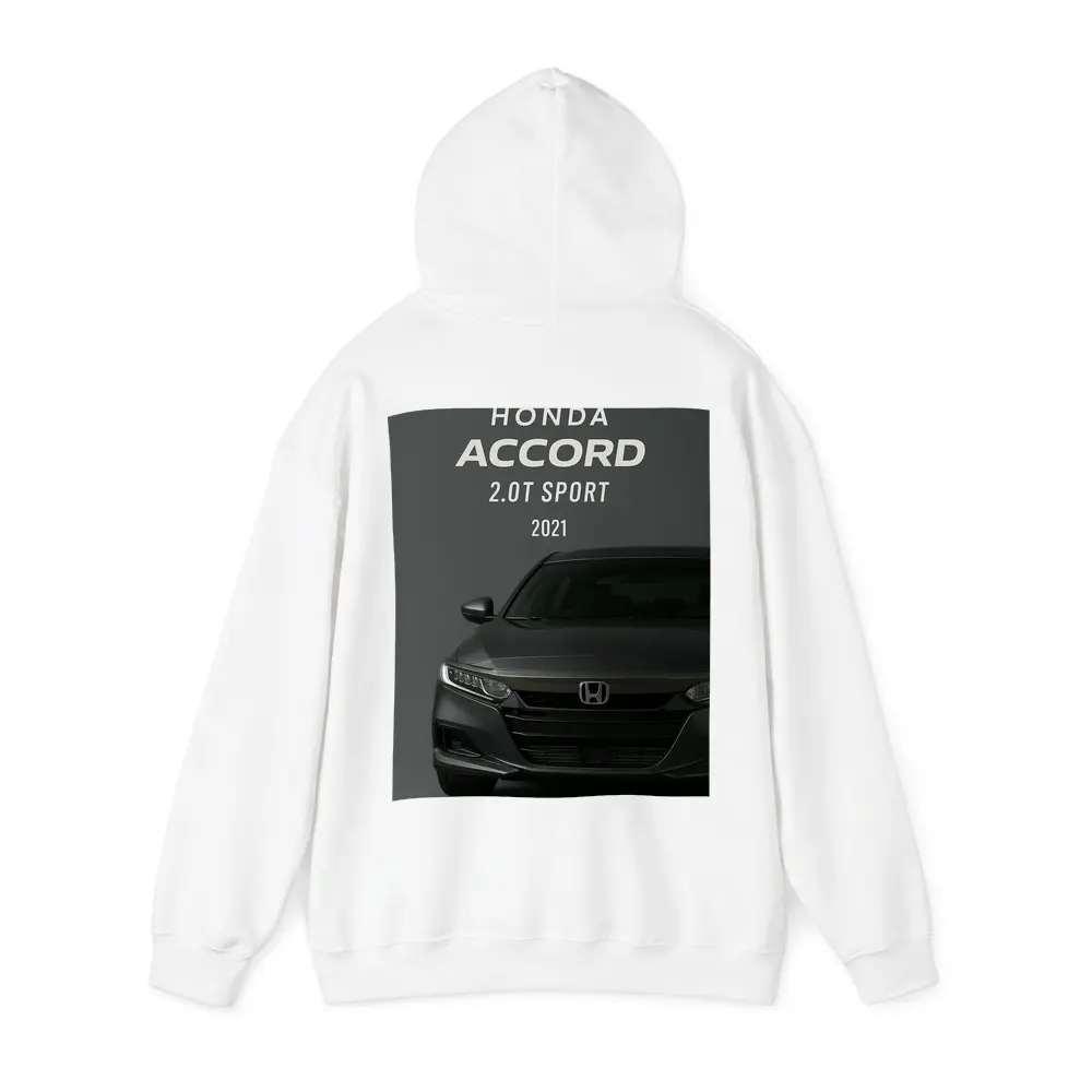 Honda Accord Sport Front View Dark Background – Hoodies