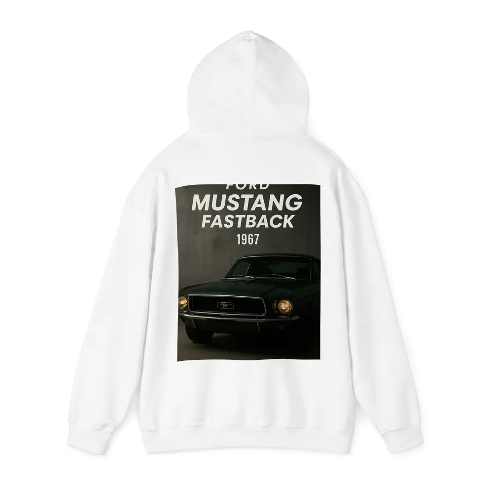 Ford Mustang Fastback 1967 Dark Studio – Hoodies