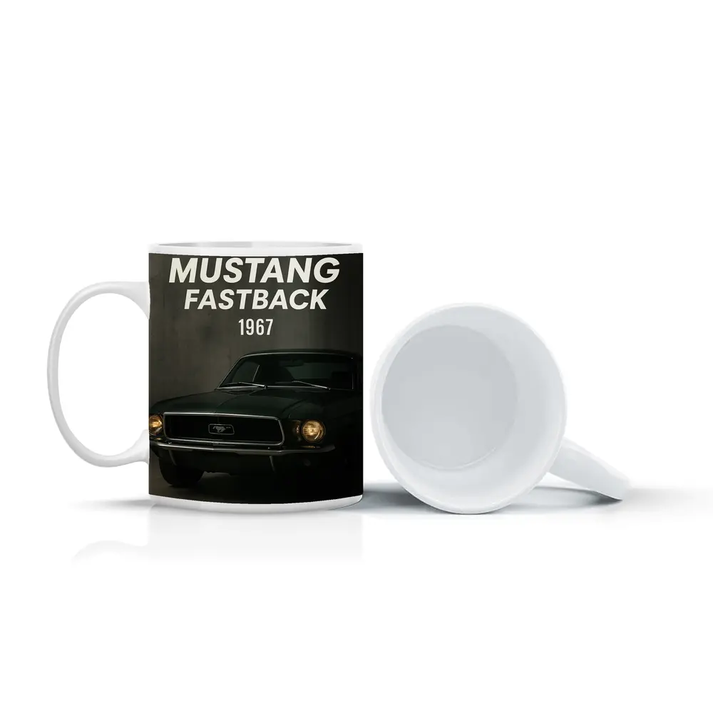 Ford Mustang Fastback 1967 Dark Studio – Mugs