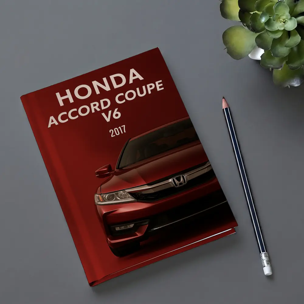 Honda Accord Coupe V6 Red Background – Notebooks