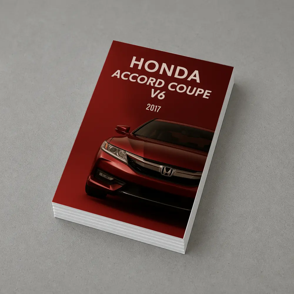 Honda Accord Coupe V6 Red Background – Postcards