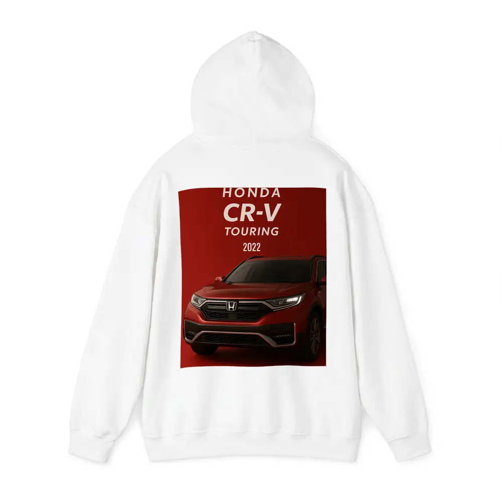 Honda CR-V Touring SUV Red Background – Hoodies