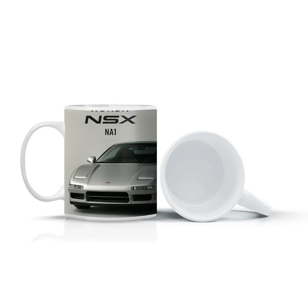 Honda NSX NA1 Silver Front Studio – Mugs