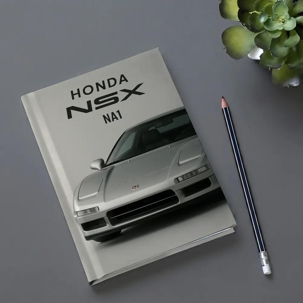 Honda NSX NA1 Silver Front Studio – Notebooks