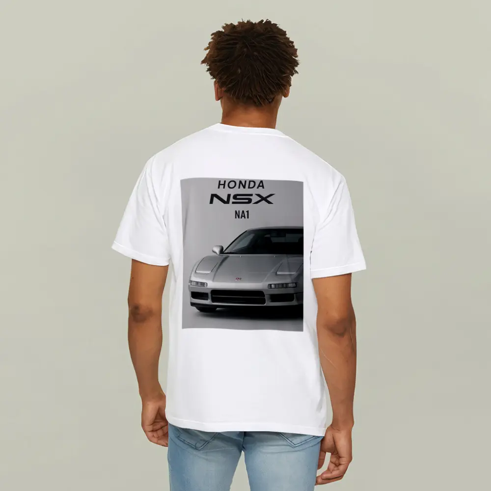 Honda NSX NA1 Silver Front Studio – T-Shirts
