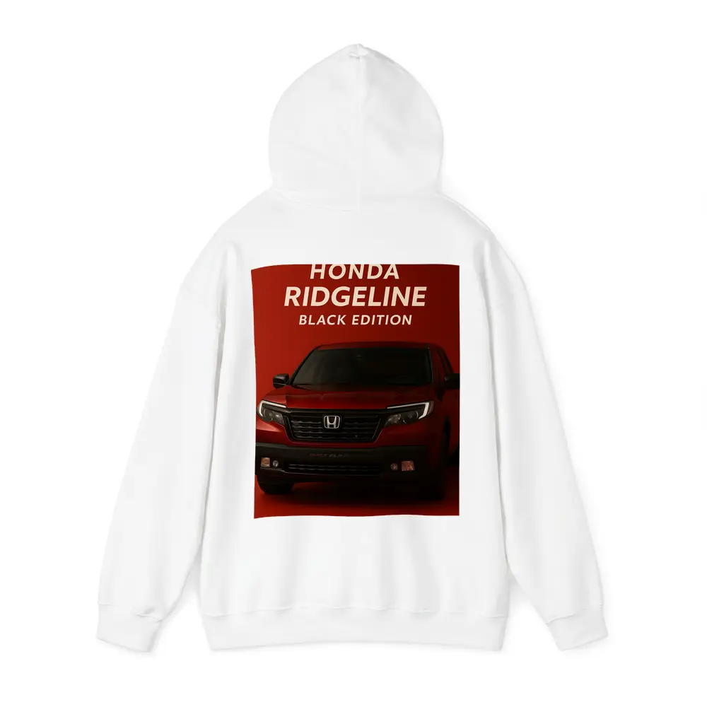 Honda Ridgeline Black Edition Red Background – Hoodies