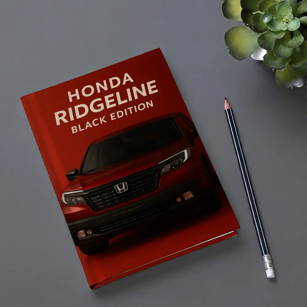Honda Ridgeline Black Edition Red Background – Notebooks