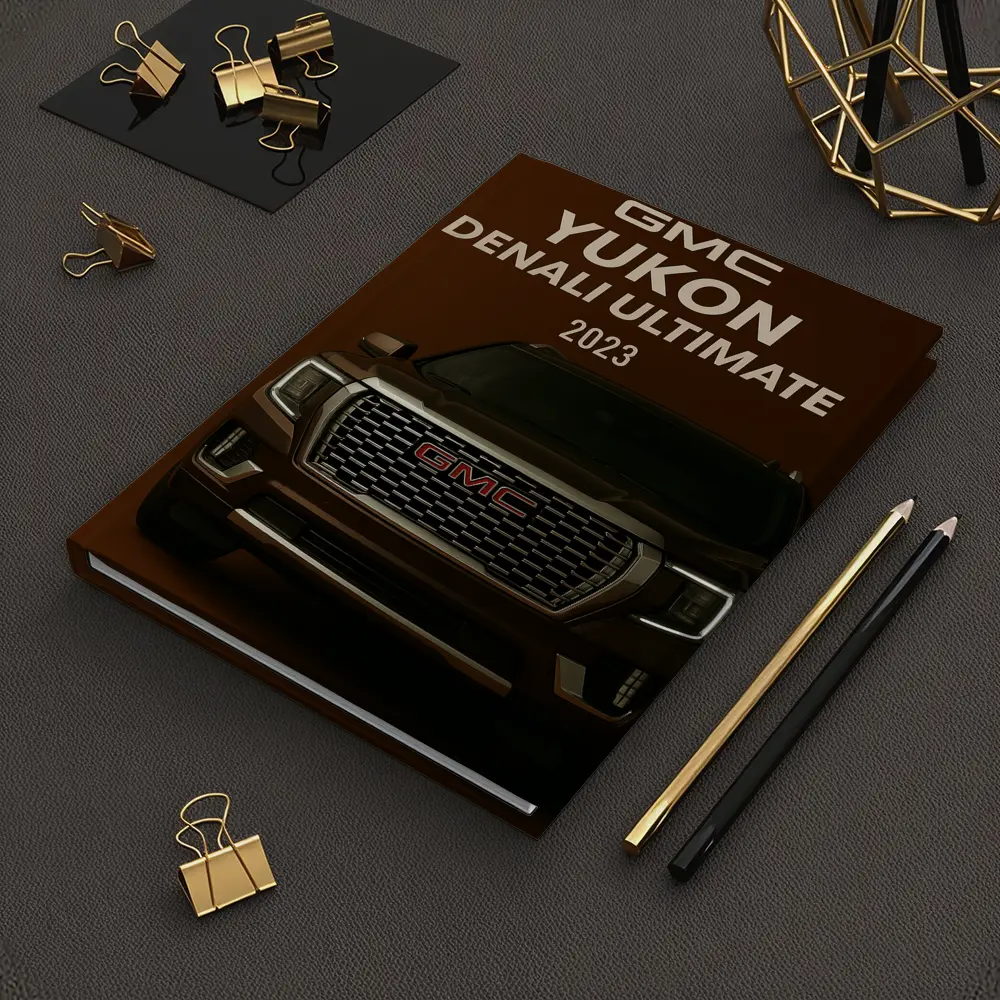 GMC Yukon Denali Ultimate Dark Brown Background – Notebooks