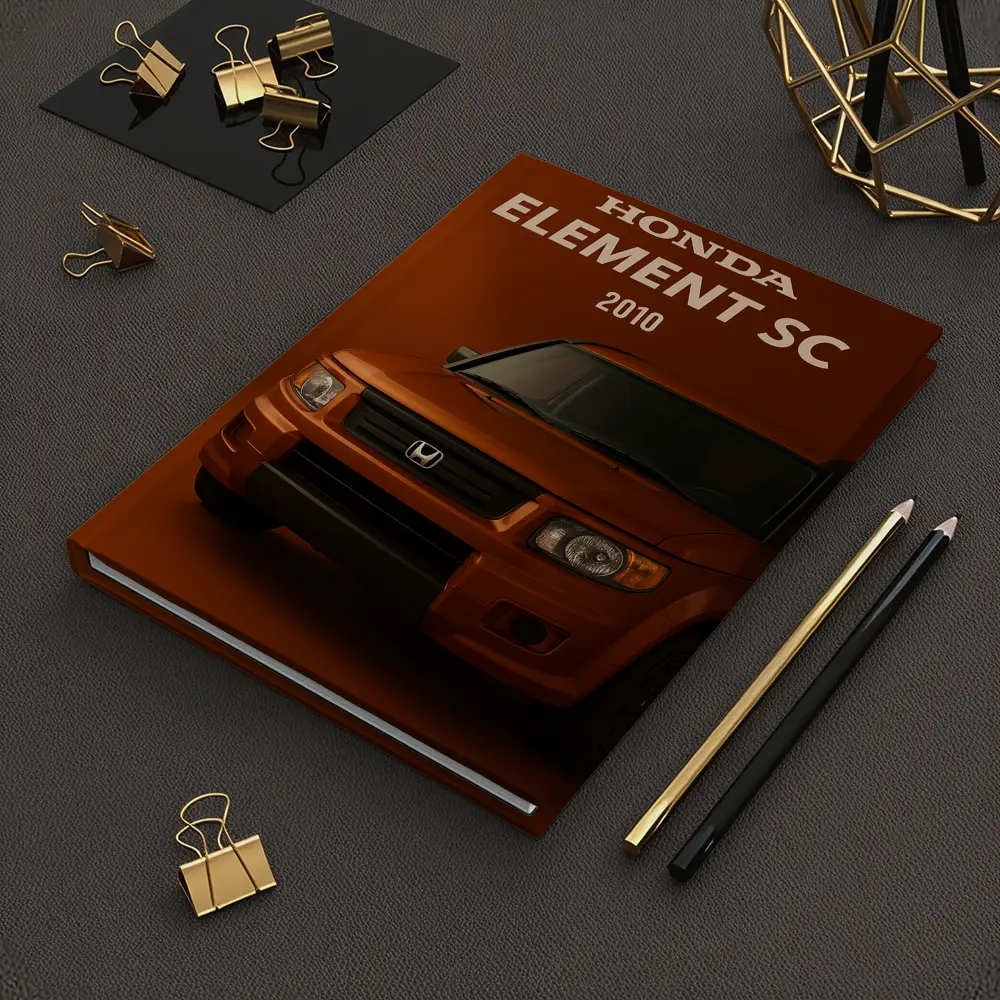 Honda Element SC Orange Studio Art – Notebooks