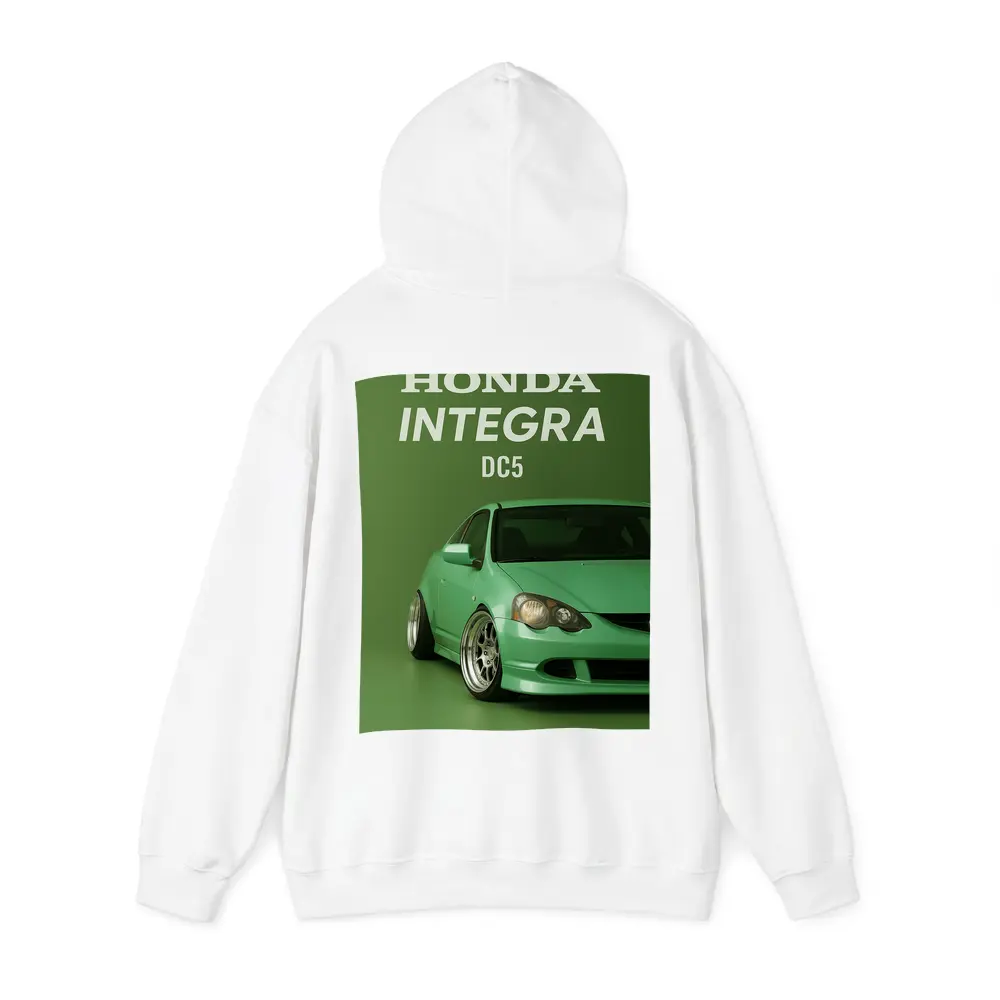 Honda Integra DC5 Green Stance Car Art – Hoodies