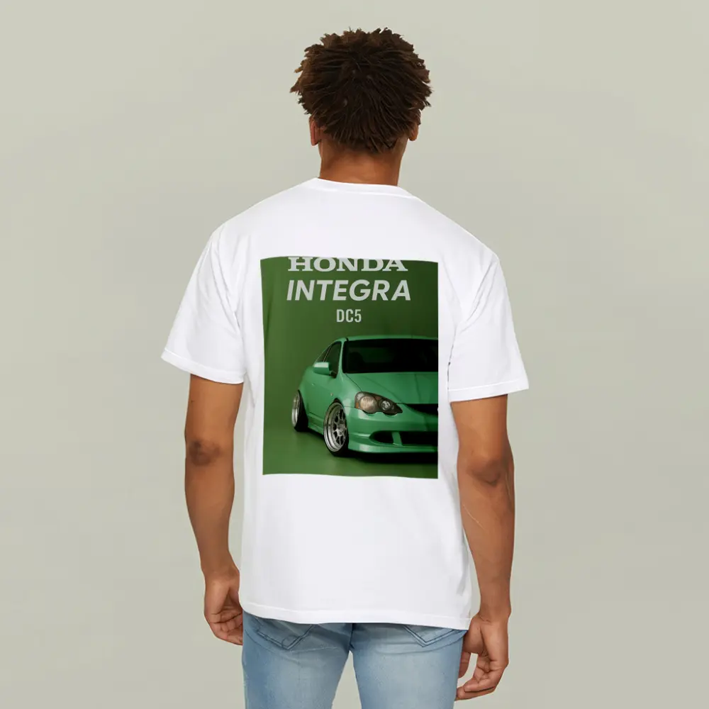 Honda Integra DC5 Green Stance Car Art – T-Shirts