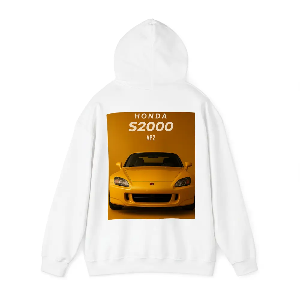 Honda S2000 AP2 Yellow Studio Shot – Hoodies