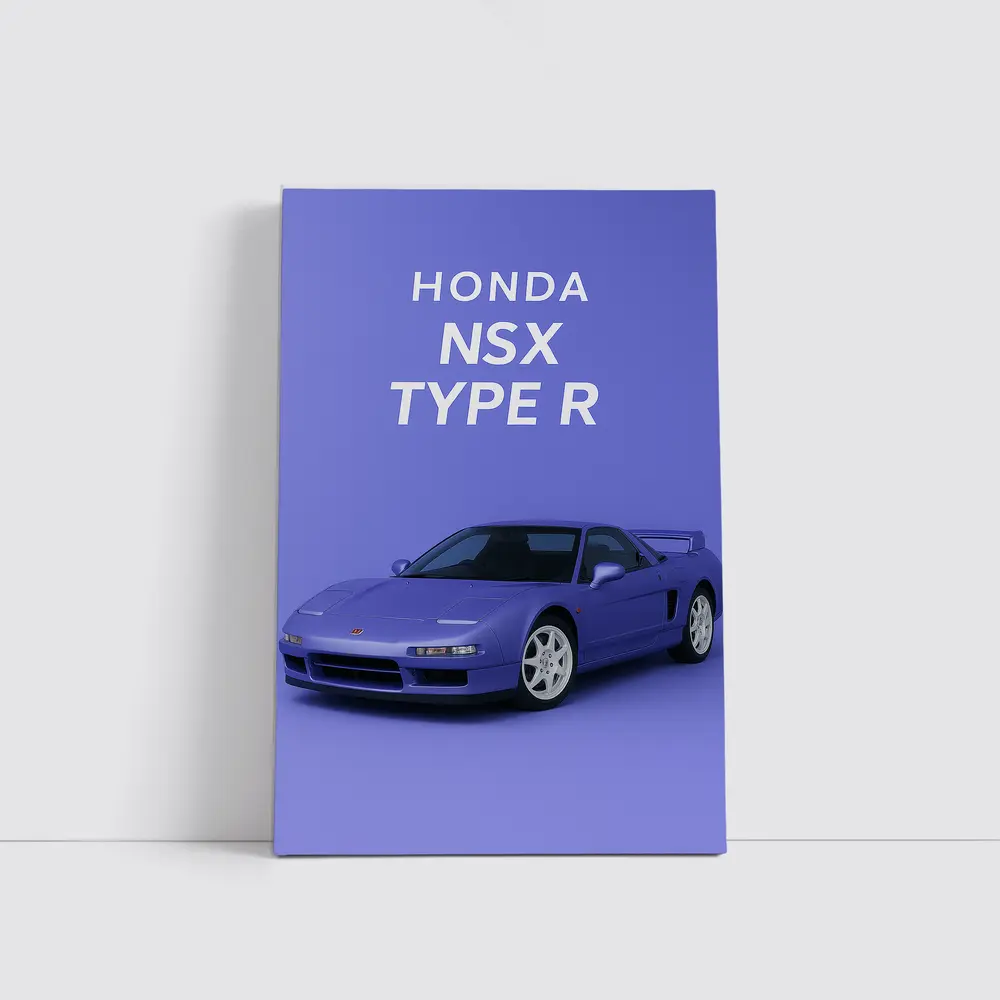 Honda NSX Type R Blue Studio – Wall Art