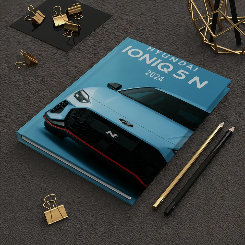 Hyundai Ioniq Five N Front View Blue – Notebooks