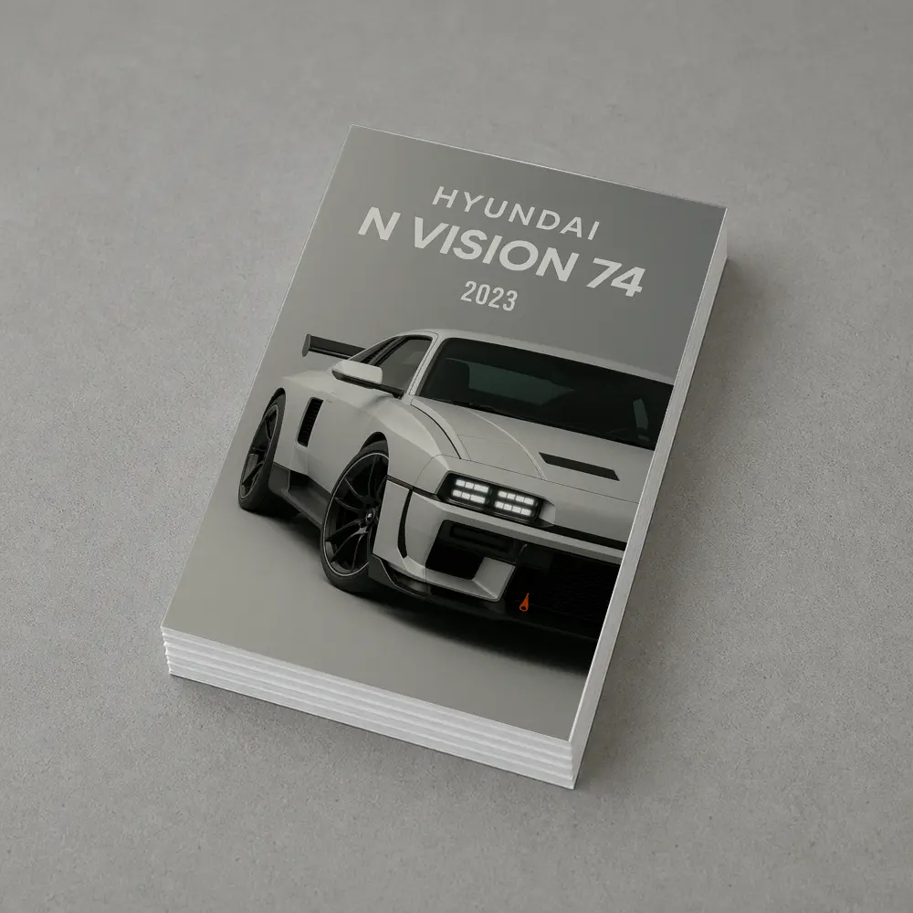 Hyundai N Vision 74 Gray Studio – Postcards