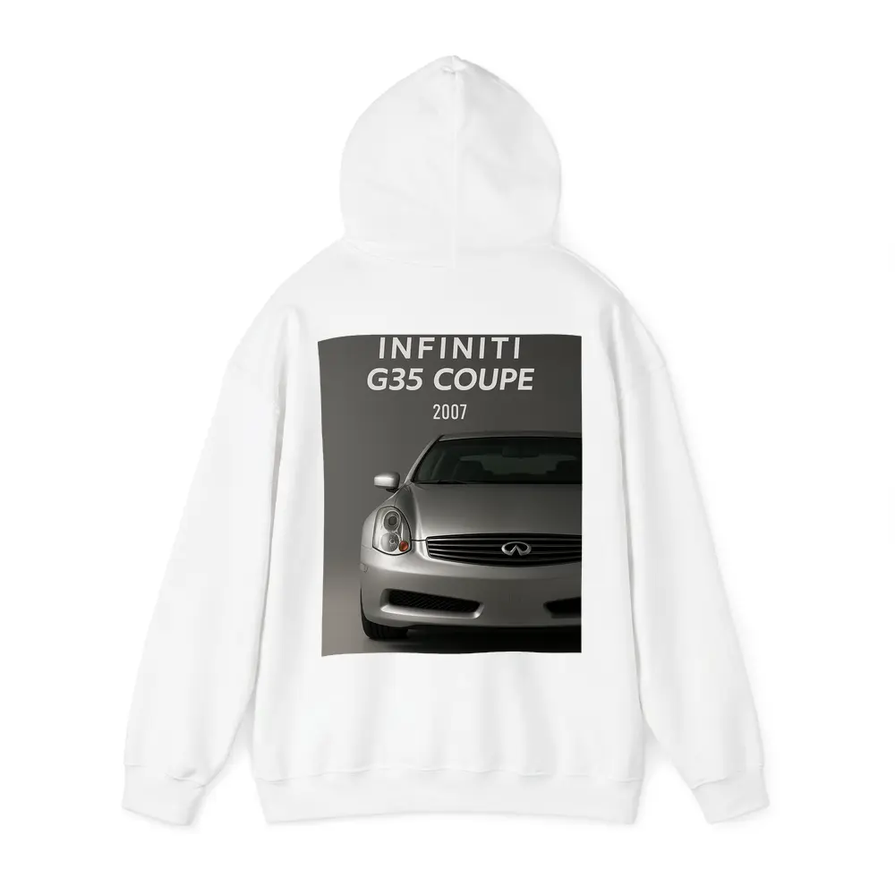 Infiniti G35 Coupe Front View Gray – Hoodies