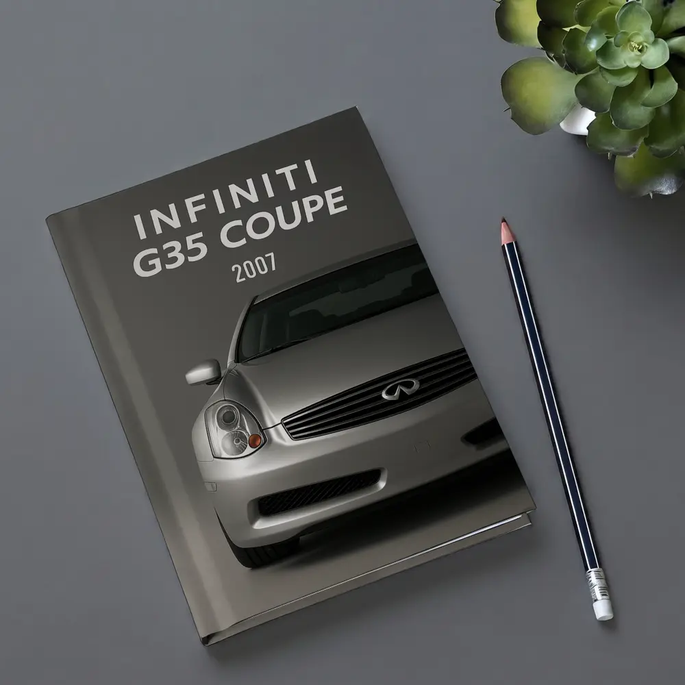 Infiniti G35 Coupe Front View Gray – Notebooks