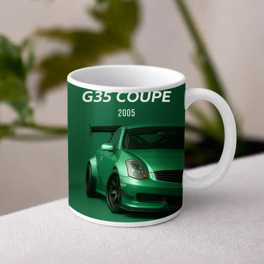 Infiniti G35 Coupe Green Drift Style – Mugs