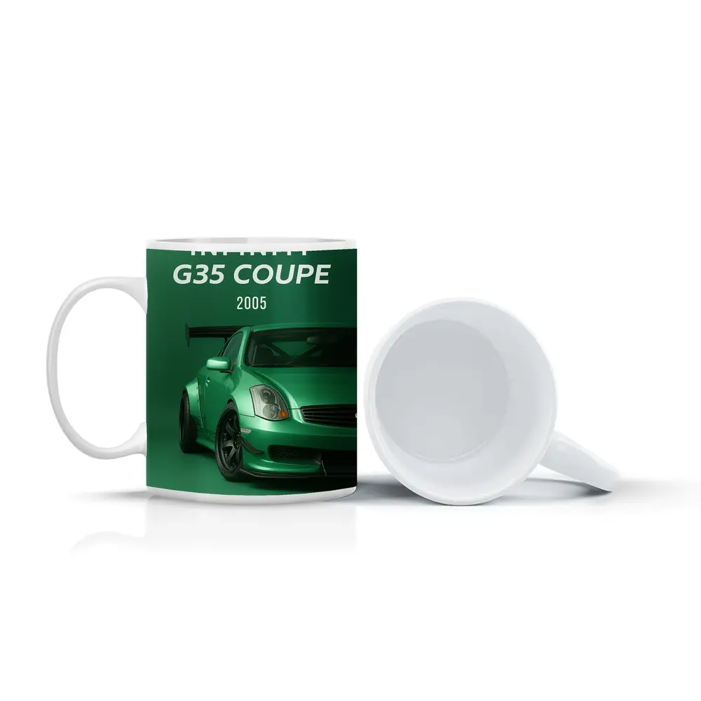 Infiniti G35 Coupe Green Drift Style – Mugs
