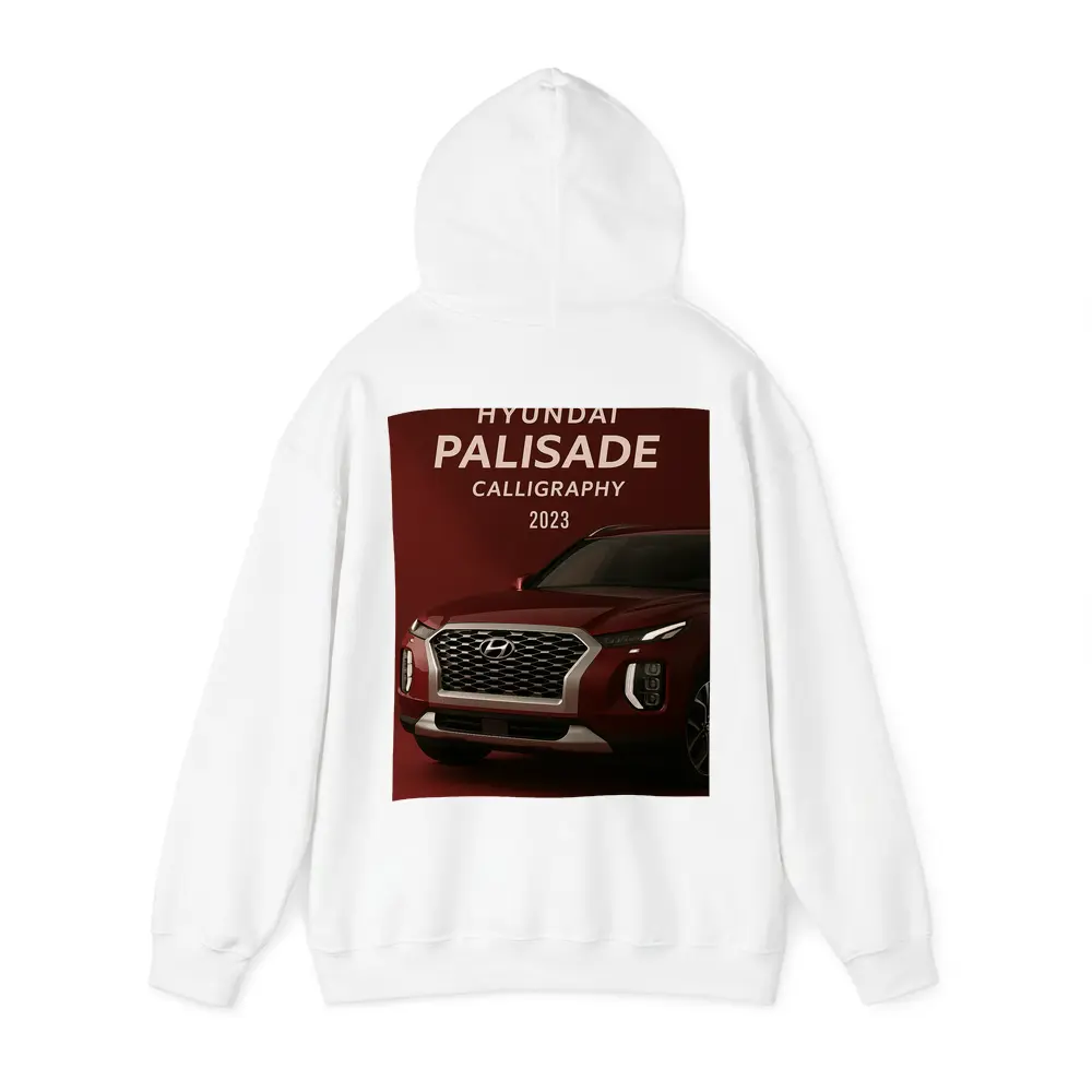 Hyundai Palisade Calligraphy SUV Dark Red – Hoodies