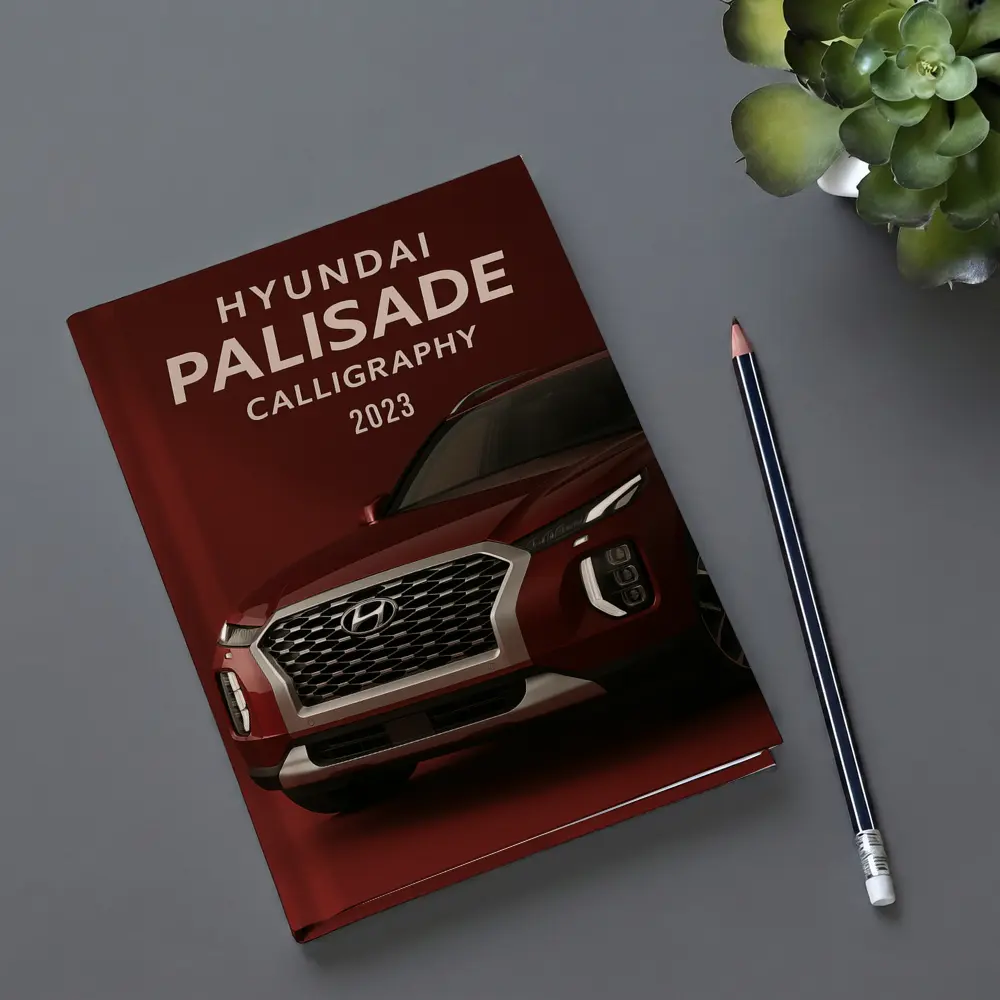 Hyundai Palisade Calligraphy SUV Dark Red – Notebooks
