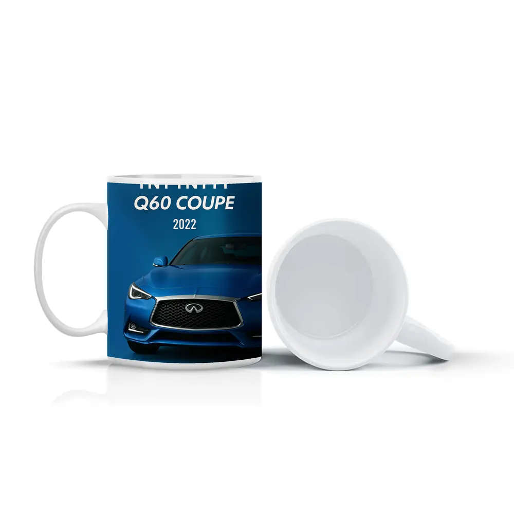 Infiniti Q60 Coupe Blue Studio Shot – Mugs