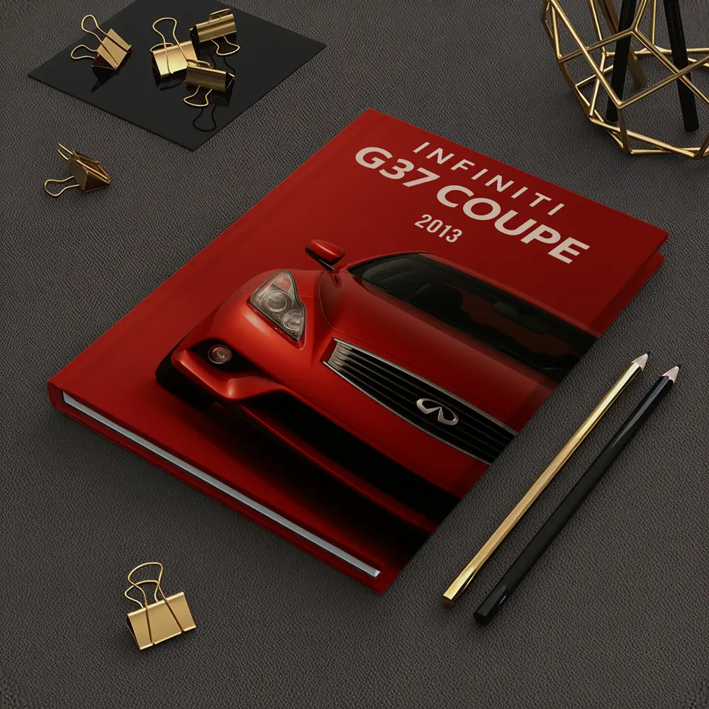 Infiniti G37 Coupe Red Minimal Background – Notebooks