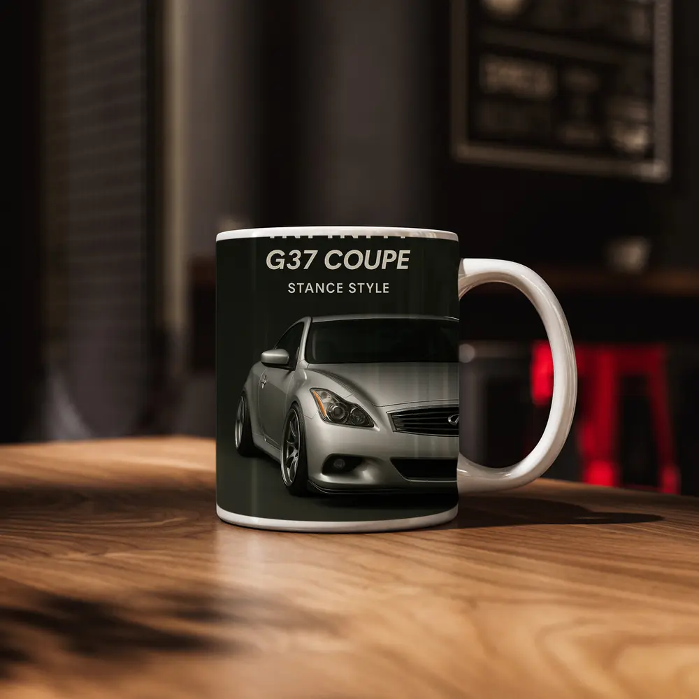 Infiniti G37 Coupe Stance Style Silver – Mugs