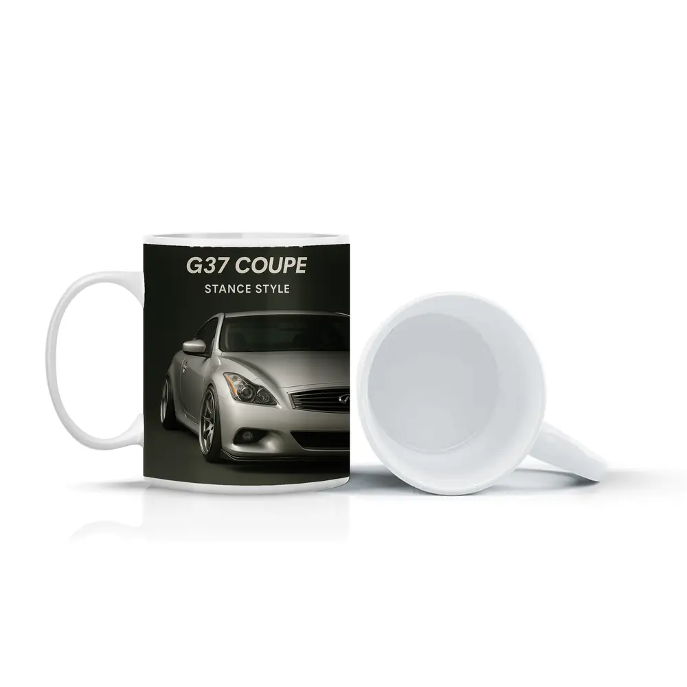 Infiniti G37 Coupe Stance Style Silver – Mugs