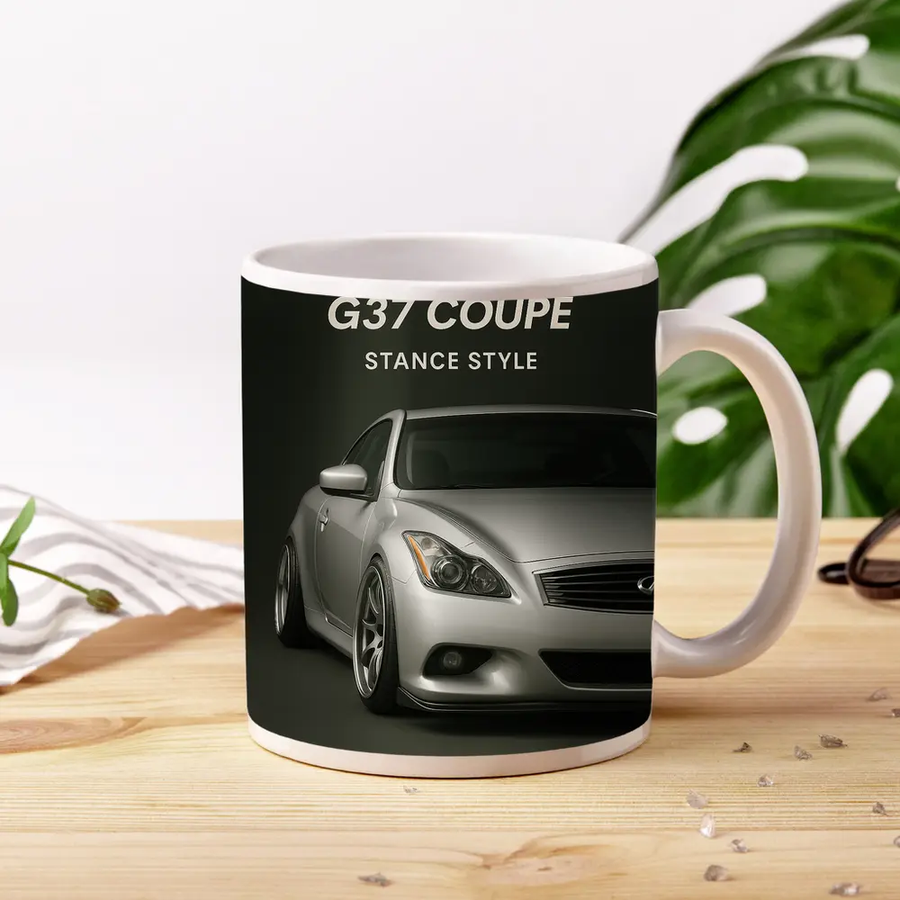Infiniti G37 Coupe Stance Style Silver – Mugs