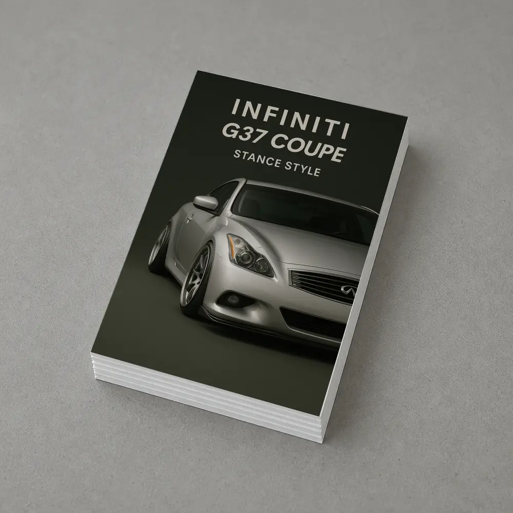 Infiniti G37 Coupe Stance Style Silver – Postcards