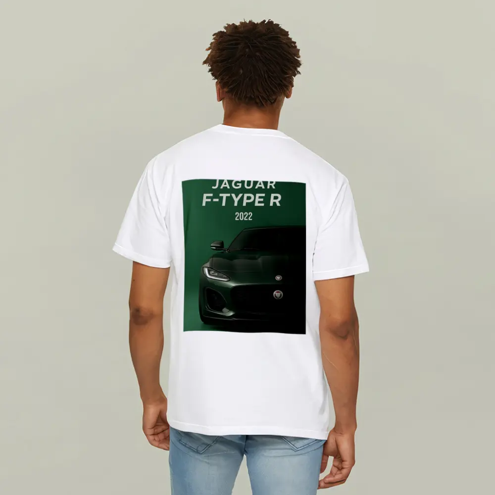 Jaguar F-Type R Green Sports Car Front – T-Shirts