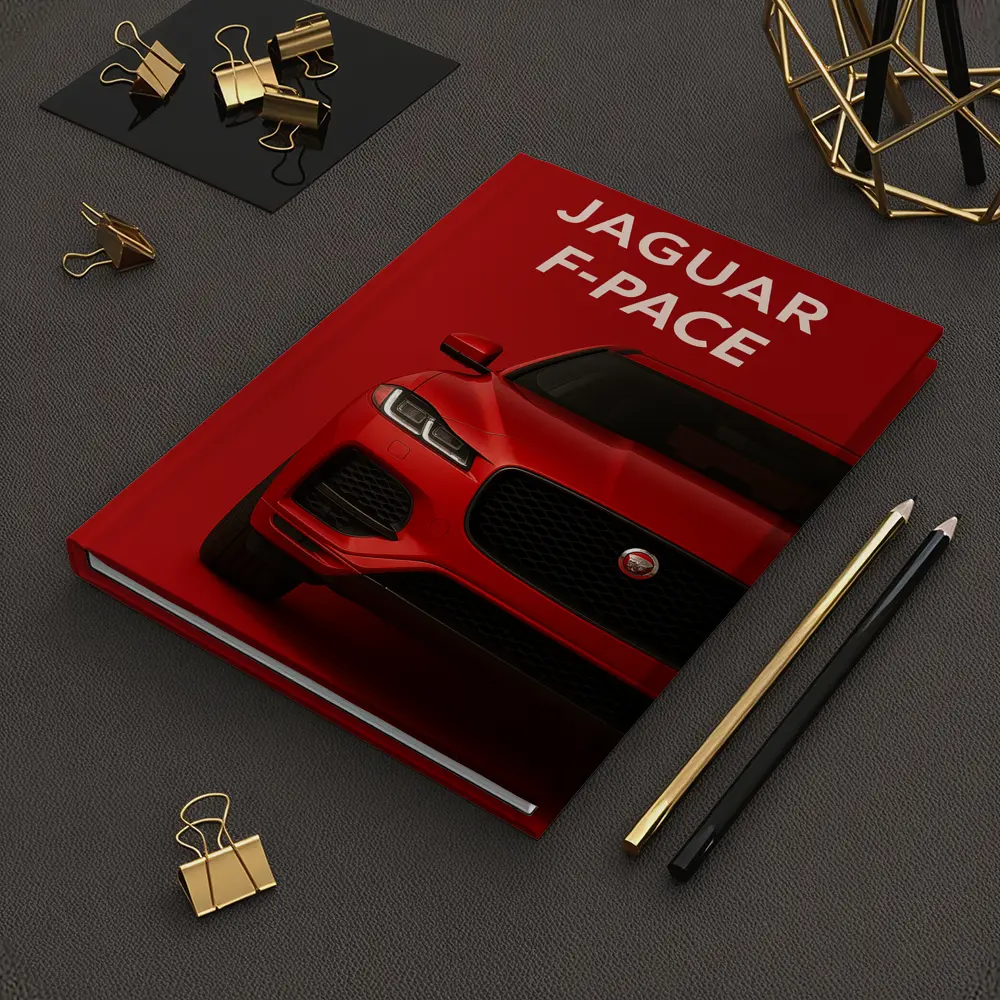 Jaguar F-Pace Red SUV Front View – Notebooks