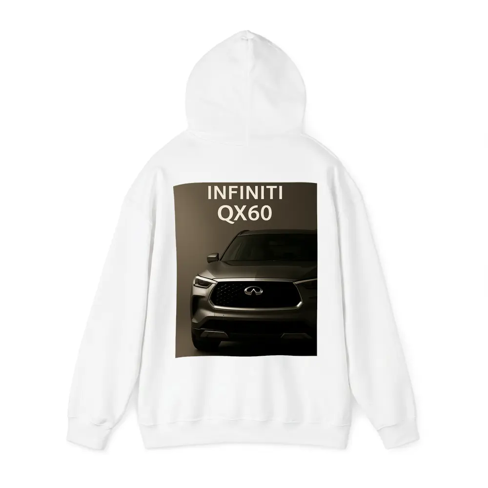 Infiniti QX60 SUV Dark Studio Front View – Hoodies