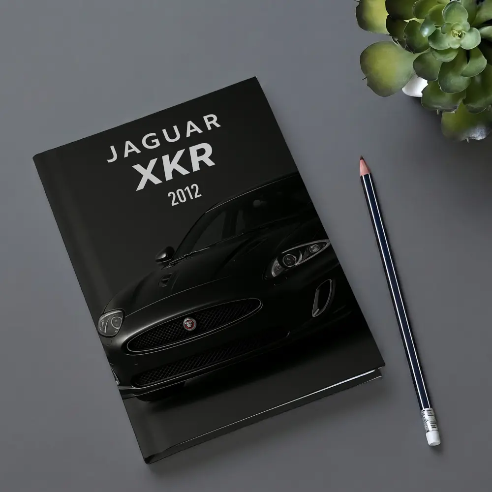 Jaguar XKR 2012 Black Sports Car Dark – Notebooks