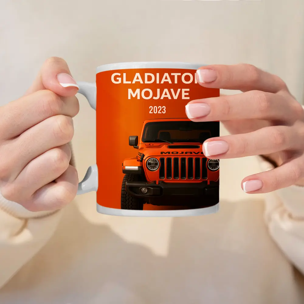 2023 Jeep Gladiator Mojave Orange Wall Art – Mugs