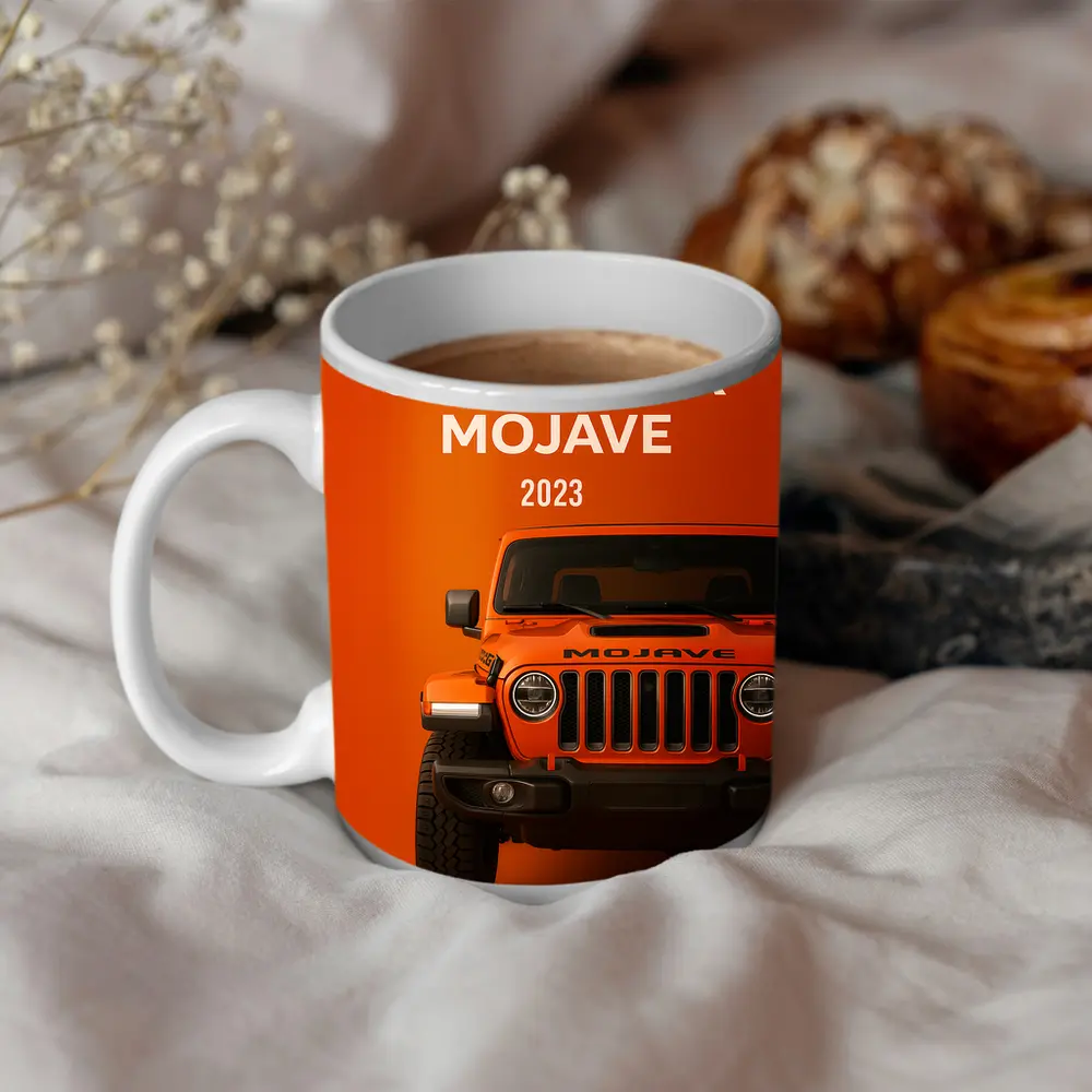 2023 Jeep Gladiator Mojave Orange Wall Art – Mugs