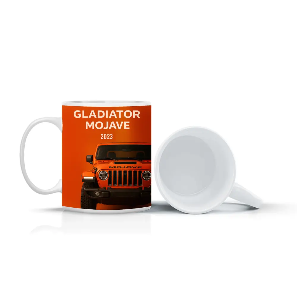 2023 Jeep Gladiator Mojave Orange Wall Art – Mugs