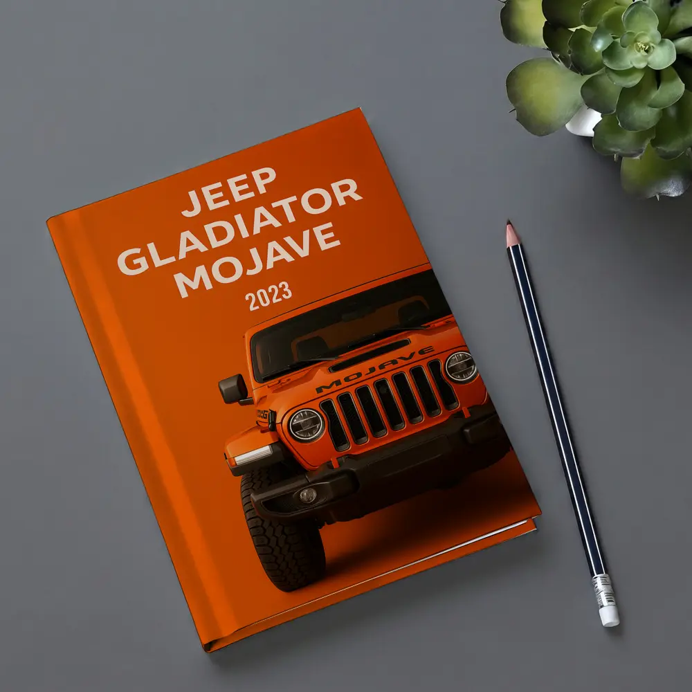 2023 Jeep Gladiator Mojave Orange Wall Art – Notebooks