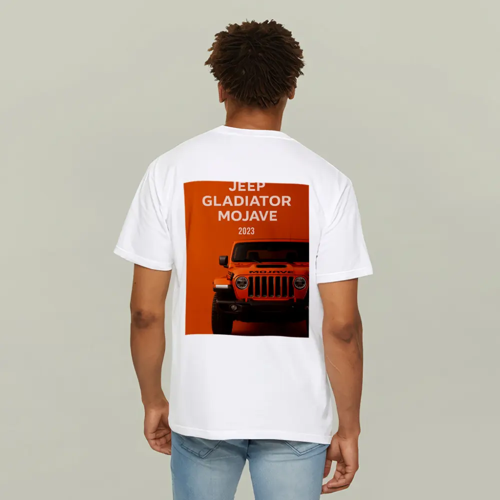 2023 Jeep Gladiator Mojave Orange Wall Art – T-Shirts