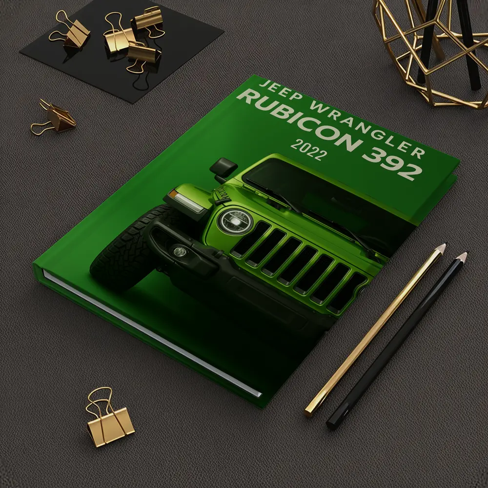 2022 Jeep Wrangler Rubicon Green Background – Notebooks