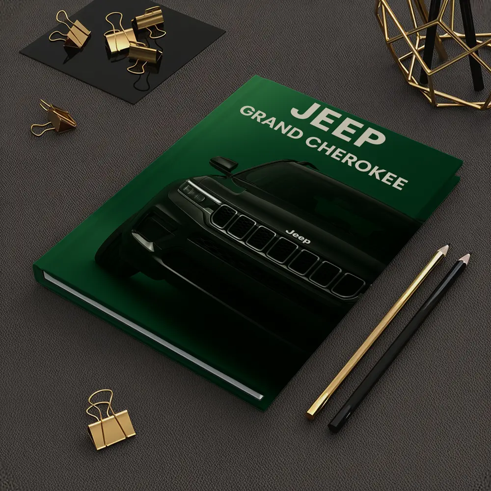 Jeep Grand Cherokee Dark Green Front View – Notebooks